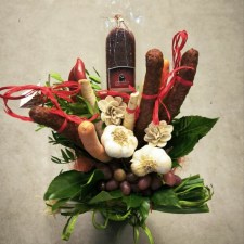 Klobásové kytice | Originální masový dárek